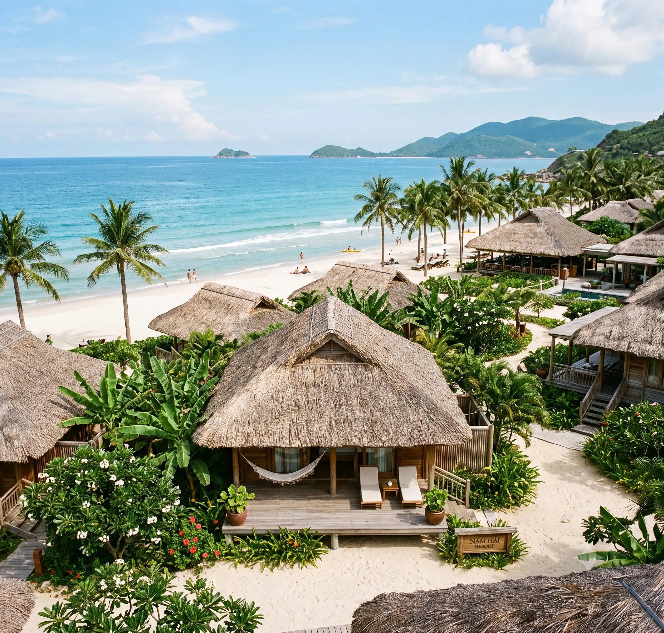 bằng cách di chuyển một vật chỉ thị